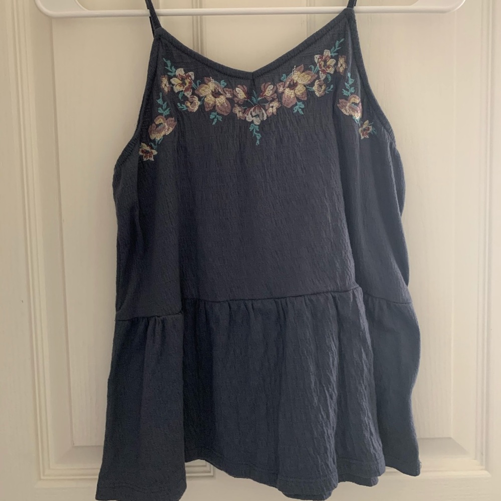 Target Art Class Peplum Tank Top